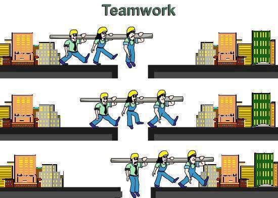 team working